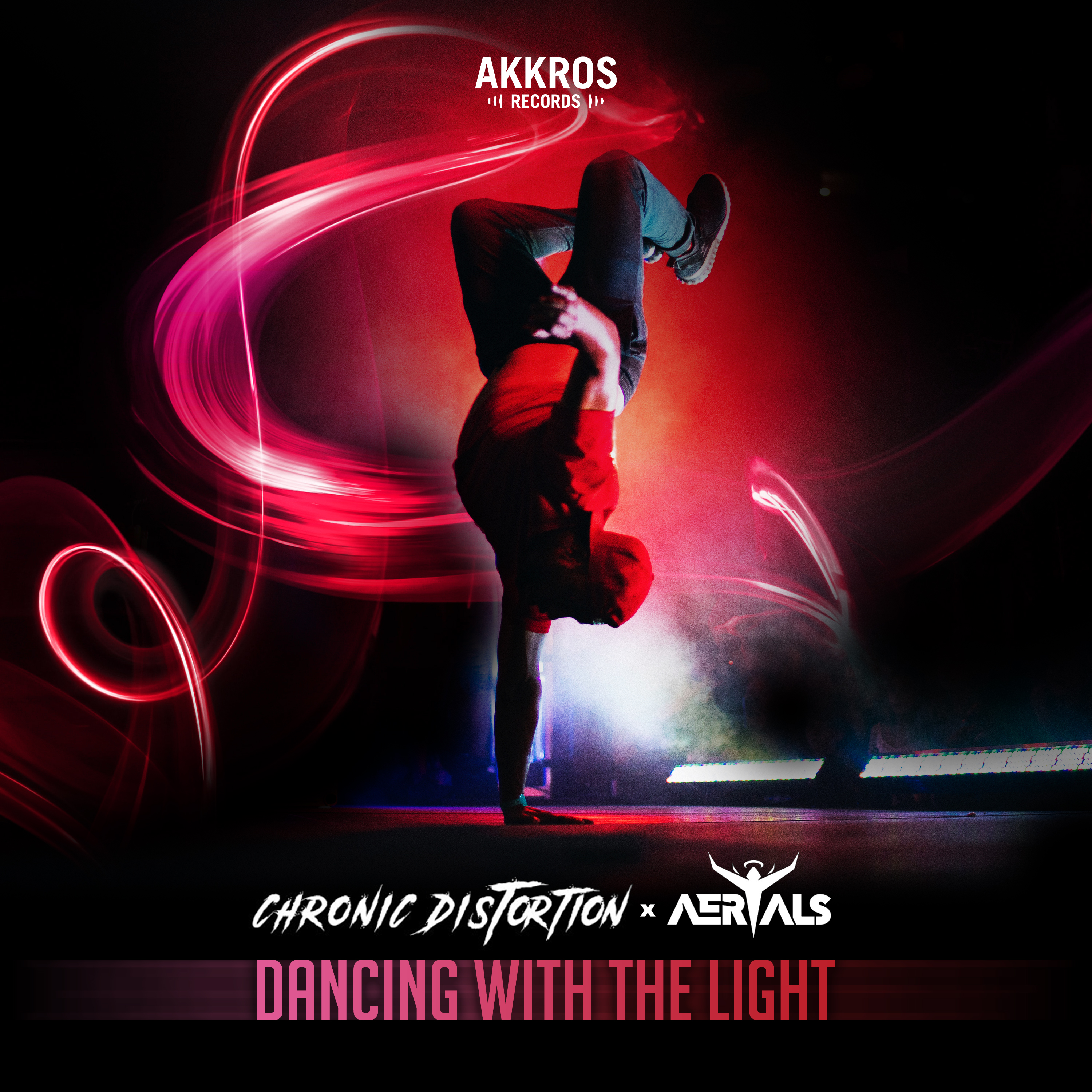 Chronic Distortion & Aerials - Dancing With The Light – Akkros Records